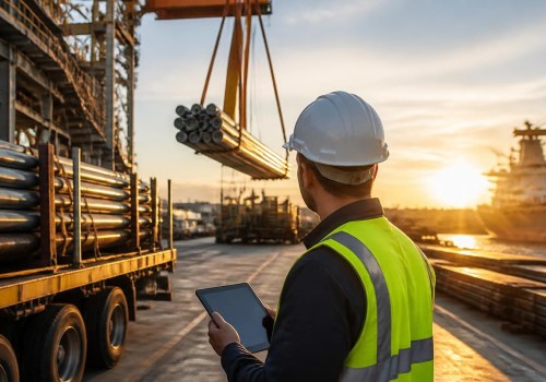 Ensuring Timely Delivery in Industrial Material Supply Chains
